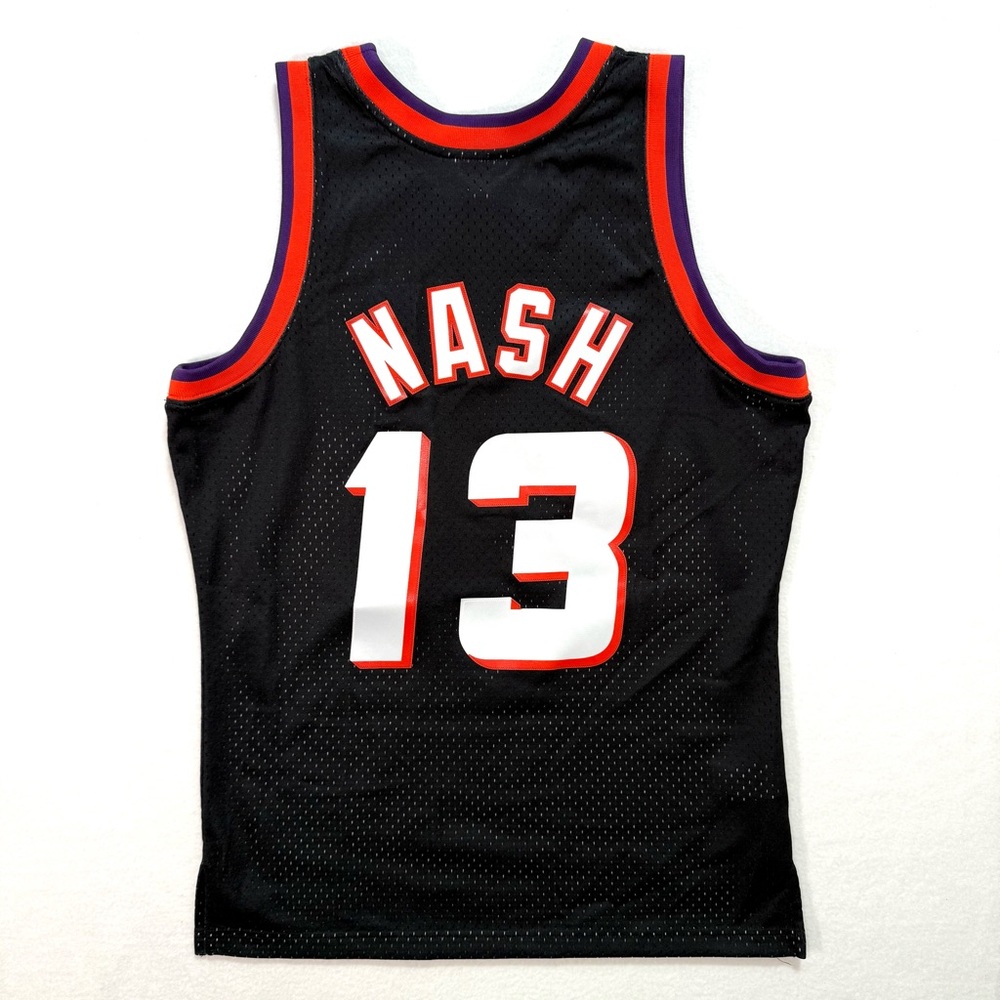 Mitchell & Ness Steve Nash Phoenix Suns Jersey M Medium Black 13 Swingman NBA - Picture 2 of 4